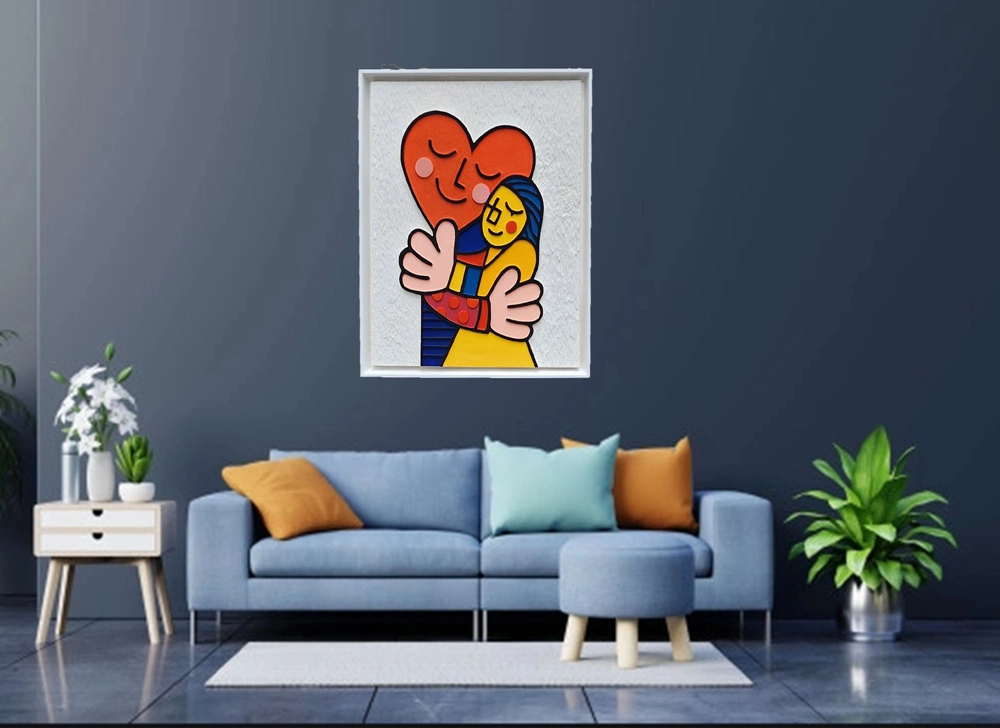 사랑해요 — 새김 팝아트 작품